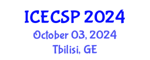 International Conference on Electronics, Control and Signal Processing (ICECSP) October 03, 2024 - Tbilisi, Georgia