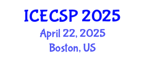 International Conference on Electronics, Control and Signal Processing (ICECSP) April 22, 2025 - Boston, United States