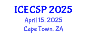 International Conference on Electronics, Control and Signal Processing (ICECSP) April 15, 2025 - Cape Town, South Africa