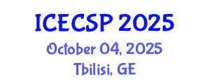 International Conference on Electronics, Control and Signal Processing (ICECSP) October 04, 2025 - Tbilisi, Georgia
