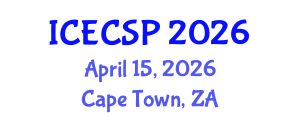 International Conference on Electronics, Control and Signal Processing (ICECSP) April 15, 2026 - Cape Town, South Africa