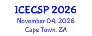 International Conference on Electronics, Control and Signal Processing (ICECSP) November 04, 2026 - Cape Town, South Africa