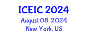 International Conference on Electronics, Information and Communication (ICEIC) August 08, 2024 - New York, United States