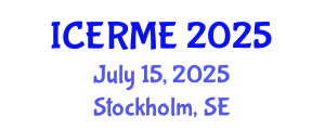 International Conference on Electronics, Robotics and Mechatronics Engineering (ICERME) July 15, 2025 - Stockholm, Sweden