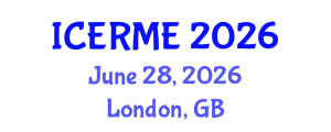 International Conference on Electronics, Robotics and Mechatronics Engineering (ICERME) June 28, 2026 - London, United Kingdom