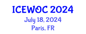 International Conference on Electronics, Wireless and Optical Communications (ICEWOC) July 18, 2024 - Paris, France