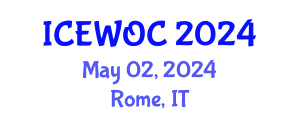 International Conference on Electronics, Wireless and Optical Communications (ICEWOC) May 02, 2024 - Rome, Italy