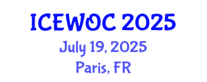 International Conference on Electronics, Wireless and Optical Communications (ICEWOC) July 19, 2025 - Paris, France