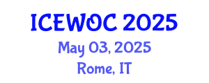 International Conference on Electronics, Wireless and Optical Communications (ICEWOC) May 03, 2025 - Rome, Italy
