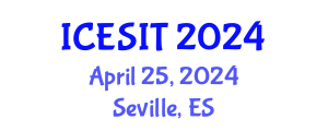 International Conference on Embedded Systems and Intelligent Technology (ICESIT) April 25, 2024 - Seville, Spain