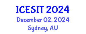 International Conference on Embedded Systems and Intelligent Technology (ICESIT) December 02, 2024 - Sydney, Australia