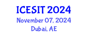 International Conference on Embedded Systems and Intelligent Technology (ICESIT) November 07, 2024 - Dubai, United Arab Emirates