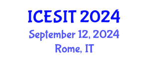 International Conference on Embedded Systems and Intelligent Technology (ICESIT) September 12, 2024 - Rome, Italy