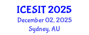 International Conference on Embedded Systems and Intelligent Technology (ICESIT) December 02, 2025 - Sydney, Australia