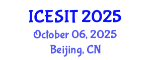 International Conference on Embedded Systems and Intelligent Technology (ICESIT) October 06, 2025 - Beijing, China
