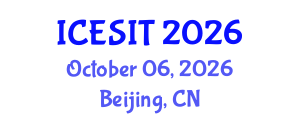 International Conference on Embedded Systems and Intelligent Technology (ICESIT) October 06, 2026 - Beijing, China