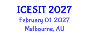 International Conference on Embedded Systems and Intelligent Technology (ICESIT) February 01, 2027 - Melbourne, Australia International Conference on Embedded Systems and Intelligent Technology (ICESIT) February 01, 2027 - Melbourne, Australia