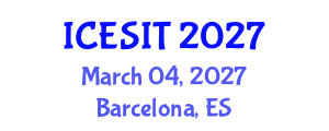 International Conference on Embedded Systems and Intelligent Technology (ICESIT) March 04, 2027 - Barcelona, Spain International Conference on Embedded Systems and Intelligent Technology (ICESIT) March 04, 2027 - Barcelona, Spain