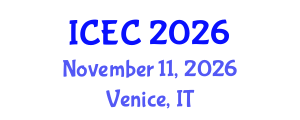 International Conference on Embodied Cognition (ICEC) November 11, 2026 - Venice, Italy