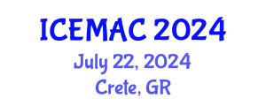 International Conference on Emergency Medicine and Acute Care (ICEMAC) July 22, 2024 - Crete, Greece