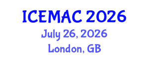 International Conference on Emergency Medicine and Acute Care (ICEMAC) July 26, 2026 - London, United Kingdom