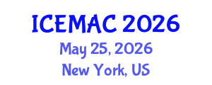 International Conference on Emergency Medicine and Acute Care (ICEMAC) May 25, 2026 - New York, United States International Conference on Emergency Medicine and Acute Care (ICEMAC) May 25, 2026 - New York, United States