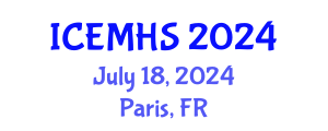 International Conference on Emergency Medicine and Healthcare Systems (ICEMHS) July 18, 2024 - Paris, France
