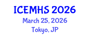 International Conference on Emergency Medicine and Healthcare Systems (ICEMHS) March 25, 2026 - Tokyo, Japan