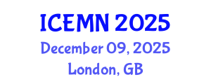 International Conference on Emergency Medicine and Nursing (ICEMN) December 09, 2025 - London, United Kingdom