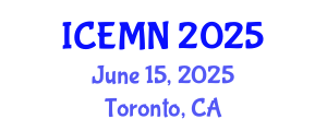 International Conference on Emergency Medicine and Nursing (ICEMN) June 15, 2025 - Toronto, Canada