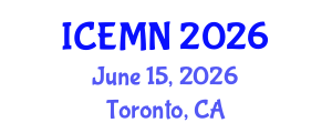 International Conference on Emergency Medicine and Nursing (ICEMN) June 15, 2026 - Toronto, Canada