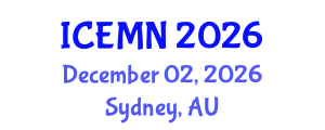 International Conference on Emergency Medicine and Public Health (ICEMN) December 02, 2026 - Sydney, Australia International Conference on Emergency Medicine and Public Health (ICEMN) December 02, 2026 - Sydney, Australia
