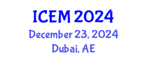 International Conference on Emergency Medicine (ICEM) December 23, 2024 - Dubai, United Arab Emirates