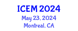 International Conference on Emergency Medicine (ICEM) May 23, 2024 - Montreal, Canada