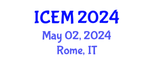 International Conference on Emergency Medicine (ICEM) May 02, 2024 - Rome, Italy