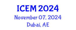 International Conference on Emergency Medicine (ICEM) November 07, 2024 - Dubai, United Arab Emirates