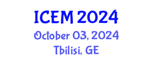 International Conference on Emergency Medicine (ICEM) October 03, 2024 - Tbilisi, Georgia