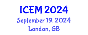 International Conference on Emergency Medicine (ICEM) September 19, 2024 - London, United Kingdom