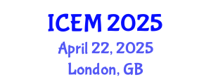International Conference on Emergency Medicine (ICEM) April 22, 2025 - London, United Kingdom