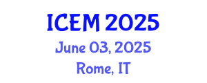 International Conference on Emergency Medicine (ICEM) June 03, 2025 - Rome, Italy