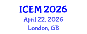 International Conference on Emergency Medicine (ICEM) April 22, 2026 - London, United Kingdom