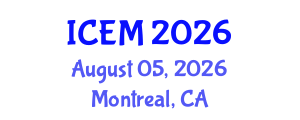 International Conference on Emergency Medicine (ICEM) August 05, 2026 - Montreal, Canada