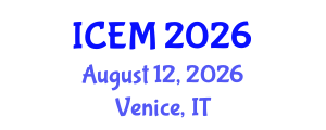 International Conference on Emergency Medicine (ICEM) August 12, 2026 - Venice, Italy