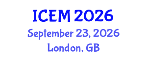 International Conference on Emergency Medicine (ICEM) September 23, 2026 - London, United Kingdom