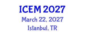 International Conference on Emergency Medicine (ICEM) March 22, 2027 - Istanbul, Turkey International Conference on Emergency Medicine (ICEM) March 22, 2027 - Istanbul, Turkey