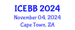 International Conference on Emerging Biosensors and Biotechnology (ICEBB) November 04, 2024 - Cape Town, South Africa