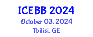 International Conference on Emerging Biosensors and Biotechnology (ICEBB) October 03, 2024 - Tbilisi, Georgia