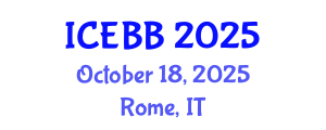 International Conference on Emerging Biosensors and Biotechnology (ICEBB) October 18, 2025 - Rome, Italy