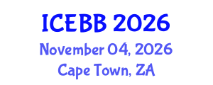 International Conference on Emerging Biosensors and Biotechnology (ICEBB) November 04, 2026 - Cape Town, South Africa