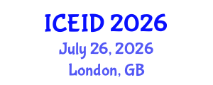 International Conference on Emerging Infectious Diseases (ICEID) July 26, 2026 - London, United Kingdom